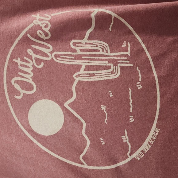 Out west rust tee - Picture 2 of 2